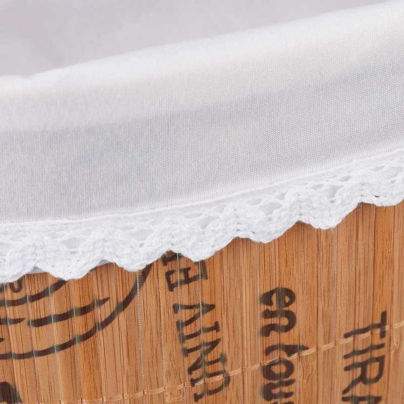 Corbeille à Pain En Bambou Et Tissu 9 Corbeille à Pain En Bambou Et Tissu – Image 9