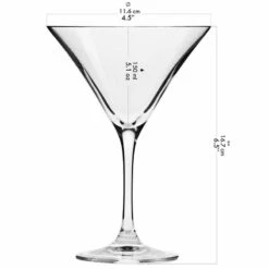 Krosno Elite Verres à Martini -Ustensiles De Cuisine Magasin 447ec10d7f934338ab7133e37ed71b0f