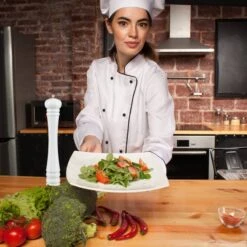 Lot De 2 Moulins à Poivre En Bois -Ustensiles De Cuisine Magasin 44f8f8e208064cf399d73caea36991bf