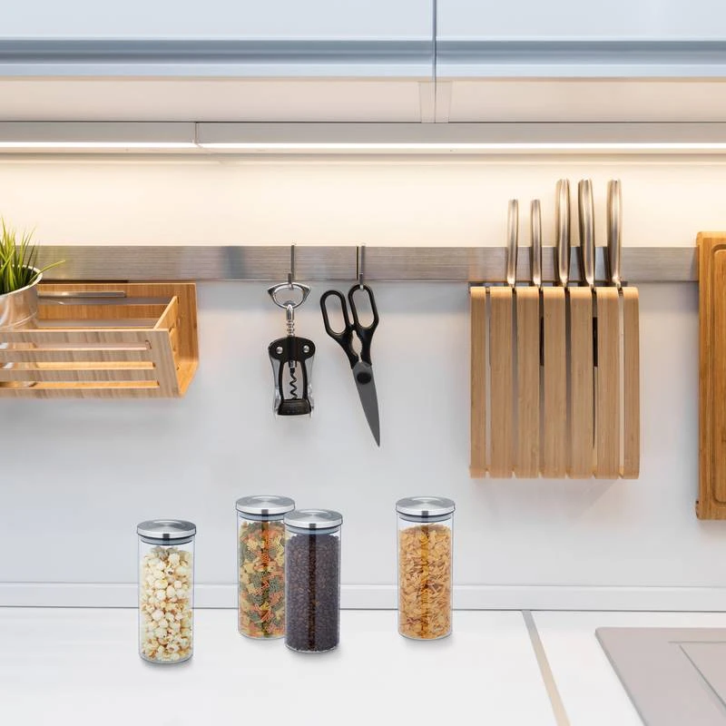 Lot De 4 Bocaux En Verre De 1,3 L 2 Lot De 4 Bocaux En Verre De 1,3 L – Image 2