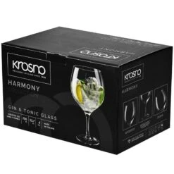 Krosno Harmony Grands Verres à Gin -Ustensiles De Cuisine Magasin 493128ed462b48f99cf63ef7ef7d6447