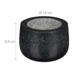 Mortier En Granit Avec Pilon 12 Cm 20 Mortier En Granit Avec Pilon 12 Cm -Ustensiles De Cuisine Magasin 4a34c1973ee64e4aa4274ff45ecf3483