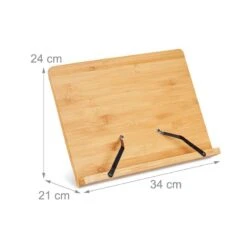 Porte-livre De Cuisine En Bambou Pliable -Ustensiles De Cuisine Magasin 4a6028091aca4bc4b308317d6da35b29