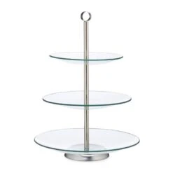 Etagère à Assiette Ronde 3 Niveaux -Ustensiles De Cuisine Magasin 4e7d56dcb9c944bd80d1e92d67f0c55d