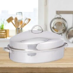 Cocotte Avec Grille Et Couvercle -Ustensiles De Cuisine Magasin 4e9749b07b8c4b9e8e41111dd0d26072