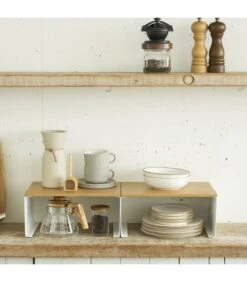 Yamazaki Etagère De Rangement Empilable -Ustensiles De Cuisine Magasin 55364f56d15746eab54f53cdf8796976