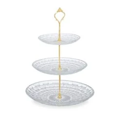 Présentoir à Gâteaux à 3 étages En Verre 12 Présentoir à Gâteaux à 3 étages En Verre -Ustensiles De Cuisine Magasin 59134df954064f05b4531e3fdac9cb2c