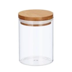Jeu De 3 Pots De Stockage En Verre 600ml -Ustensiles De Cuisine Magasin 592aa0d790d24b288e7f34ca21561761