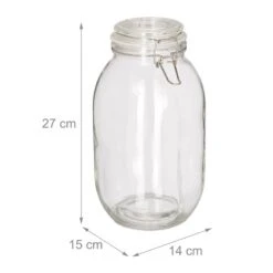 Bocal En Verre En Lot De 6 -Ustensiles De Cuisine Magasin 62bcd8ad440f404b804568f2ec7abf6e