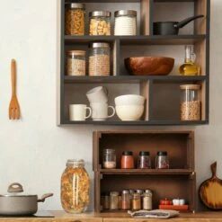 Bocal En Verre En Lot De 6 -Ustensiles De Cuisine Magasin 65e332666fea4a5298891dcd6a598839