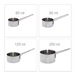 Cuillère Doseuse Inox En Lot De 4 -Ustensiles De Cuisine Magasin 663a03695c564c508b2e4fbd198eb951
