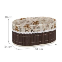 Corbeille De Pain En Bambou Marron -Ustensiles De Cuisine Magasin 67f3fe38f2ed45dfa5346b26c2ab88c5