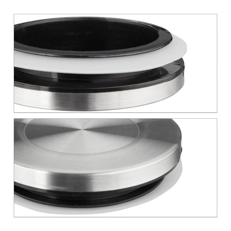 Pot En Verre Pour Stockage Jeu De 3;1,5L 7 Pot En Verre Pour Stockage Jeu De 3;1,5L – Image 7