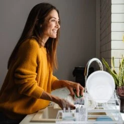 Égouttoir En Métal Pour La Vaisselle -Ustensiles De Cuisine Magasin 6c9f7d7de52a4597a79637bb7a4f3343