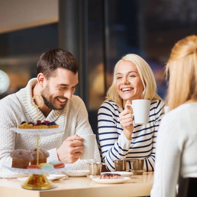 Serviteur Fruits à 2 étages En Verre 3 Serviteur Fruits à 2 étages En Verre – Image 3