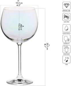 Krosno Venezia Rainbow Verres à Gin -Ustensiles De Cuisine Magasin 73adf72b4dbf4164b05a2a795e3182b3