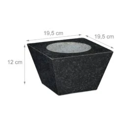 Mortier Carré Et Pilon En Granit -Ustensiles De Cuisine Magasin 768850f501b840489b2a9903ec13cc72