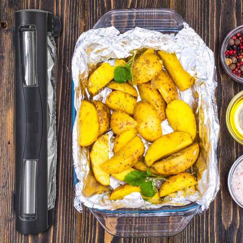 2x Distributeur Film Alimentaire En Noir 2 2x Distributeur Film Alimentaire En Noir – Image 2