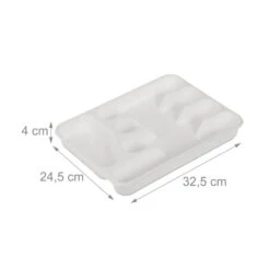 Range-couverts Blanc En Lot De 2 -Ustensiles De Cuisine Magasin 7e86fec13bf14178b88a8402c5b712d9