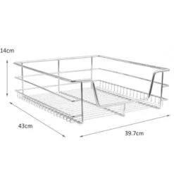 2 Paniers Coulissants De 50 Cm -Ustensiles De Cuisine Magasin 8070d513978d4df392626bf1c537c47b