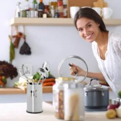 Ustensiles De Cuisine Set De 4 En Inox -Ustensiles De Cuisine Magasin 815e3085538d47cb95a6f499e50fbebd