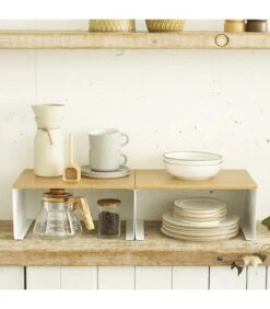 Yamazaki Etagère De Rangement Empilable -Ustensiles De Cuisine Magasin 847ac239786e4420865d4f187ece738c