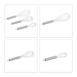 Lot De 9 Fouets De Cuisine En Inox -Ustensiles De Cuisine Magasin 8799f27734d048459bf6f617d81b1d2d