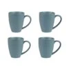 Coffret De 4 Mugs Snow Blue