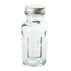 Pot En Verre Recyclé 9 Cl Avec Couvercle