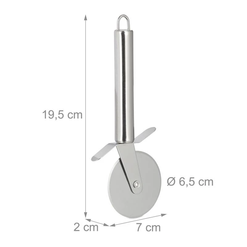 Roulette à Pizza En Inox 7 Roulette à Pizza En Inox – Image 7