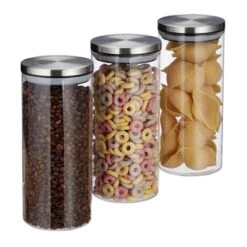 Jeu De 3 Pots De Stockage 13l Chacun