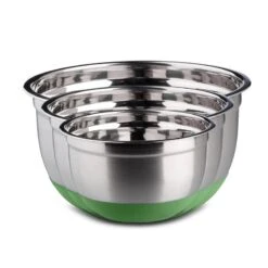 Bol Mélangeur Lot De 3 Saladiers Inox -Ustensiles De Cuisine Magasin 92208a5321a64f7db357fb45ea5525b1