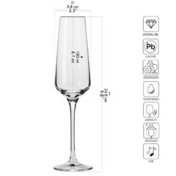 Krosno Avant-Garde Verres à Champagne -Ustensiles De Cuisine Magasin 9bee645abb534642b539e2cbf9a2d100