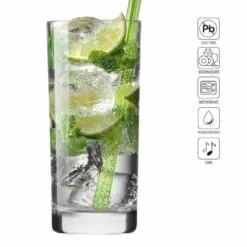 Krosno Blended Grands Verres à Boire -Ustensiles De Cuisine Magasin 9e94f206f7954dddb370c7b32a646745