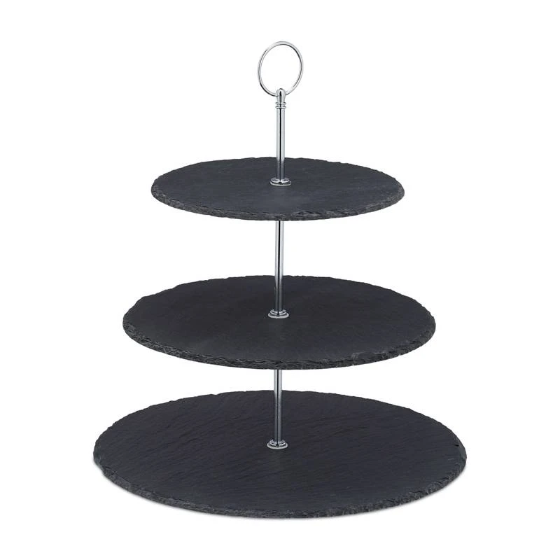 Présentoir Apéritif 3 étages En Lot De 4 5 Présentoir Apéritif 3 étages En Lot De 4 – Image 5