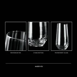 Krosno Splendour Verres D’eau Haut -Ustensiles De Cuisine Magasin 9fa5da97069949d4a6f0a61ae78659a2