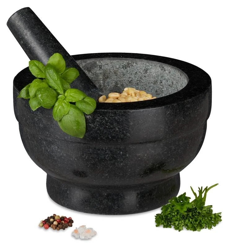 Mortier Granit Et Pilon 20 Cm 1 Mortier Granit Et Pilon 20 Cm
