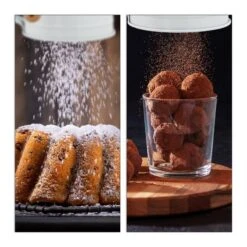 2x Passoires à Farine Avec Manivelle -Ustensiles De Cuisine Magasin a52511db977144c495071aec2e3ceec6