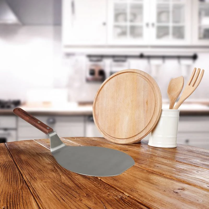 Pelle à Pizza Métal Pelle à Tarte 2 Pelle à Pizza Métal Pelle à Tarte – Image 2