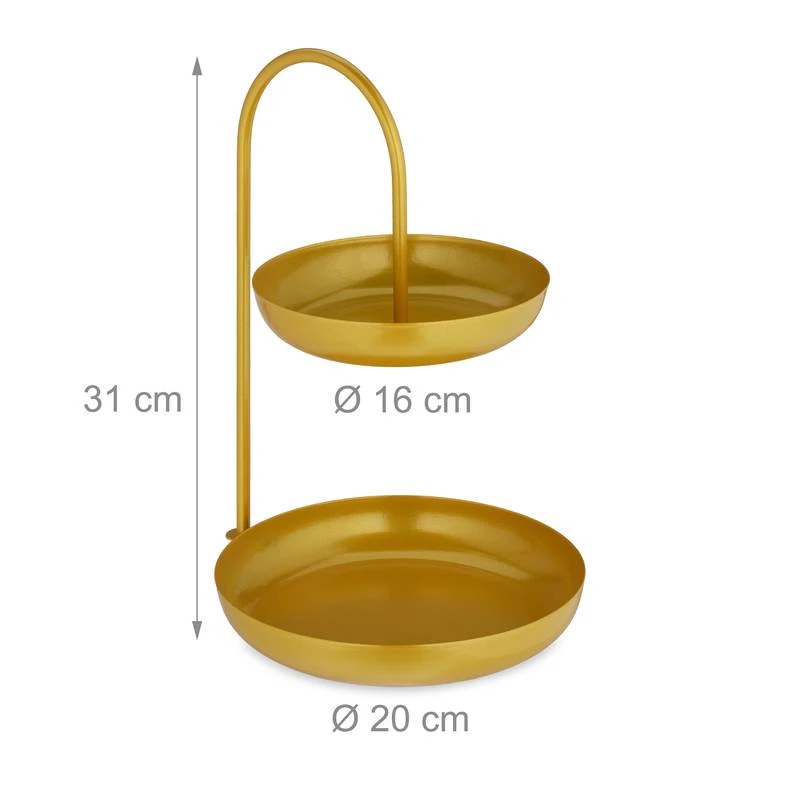 Présentoir à Gâteaux Sur 2 étages 7 Présentoir à Gâteaux Sur 2 étages – Image 7