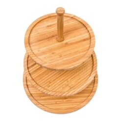 Présentoir 3 étages Étagère Bambou -Ustensiles De Cuisine Magasin a7b3757f412f438d8054647efec96935