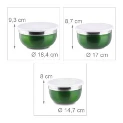 Bol Mélangeur Couvercle Lot 3 Saladiers -Ustensiles De Cuisine Magasin abf5dc2c7dd4460cb8a5ba181d480274