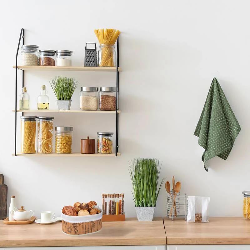 Corbeille à Pain En Bambou Et Tissu 4 Corbeille à Pain En Bambou Et Tissu – Image 4