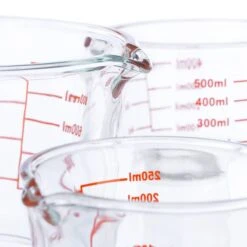 Lot De 3 Verres Mesureurs -Ustensiles De Cuisine Magasin b01e2635813146e6ac7b42cac69ab278