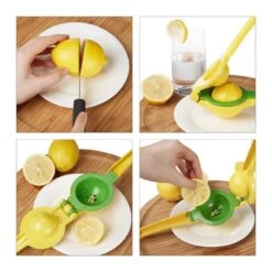Lot De 2 Presse-citrons Manuels Agrumes -Ustensiles De Cuisine Magasin b143881548964055a8e273be8138b896