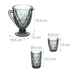 Lot De 7 Verres Gris 17 Lot De 7 Verres Gris -Ustensiles De Cuisine Magasin b211a24de4884e83a6853da1529087e7