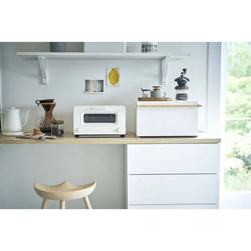 Yamazaki Boite à Pain Avec Poignée En Bois 4 Yamazaki Boite à Pain Avec Poignée En Bois – Image 4