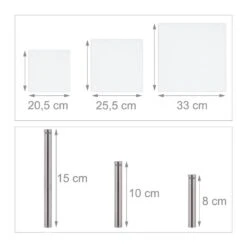 Lot De 3 Plateaux Empilables -Ustensiles De Cuisine Magasin b40911033d4e45fbbd4f2c15bd87b322
