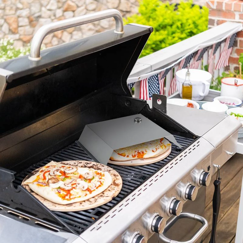 Four Pizza Barbecue En Acier Inoxydable 2 Four Pizza Barbecue En Acier Inoxydable – Image 2