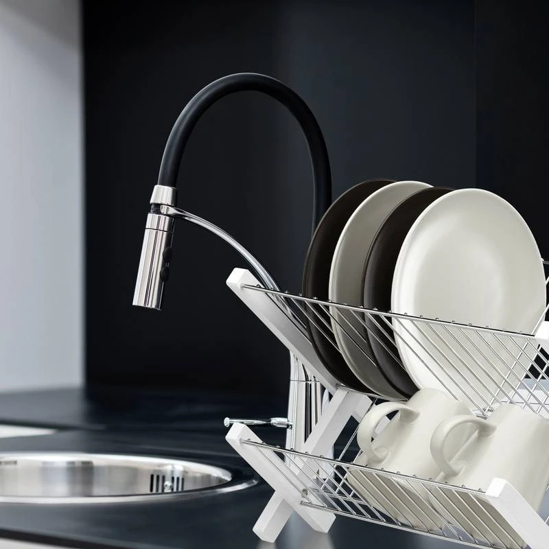 Égouttoir à Deux étages En Blanc 4 Égouttoir à Deux étages En Blanc – Image 4